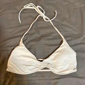 White bikini top